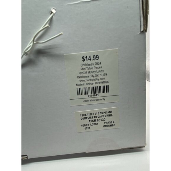 Elf Mini 5 MDF Decor Under Surveillance Table Scape Shelf Ideas Village Garland - Picture 3 of 13